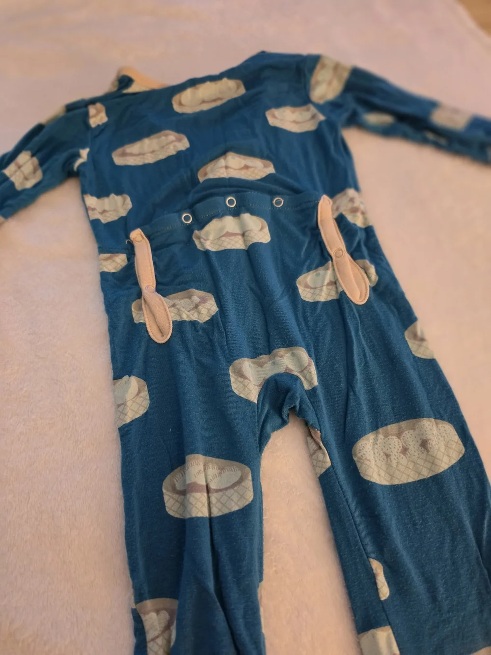 Kickee Pants Dim Sum Bamboo Romper 6-9m